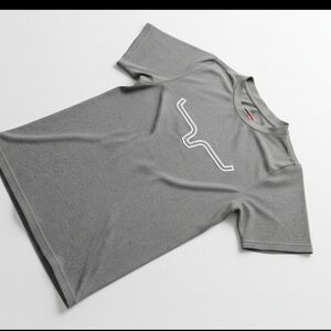 Kimes Gray T-Shirt with Reflective Logo